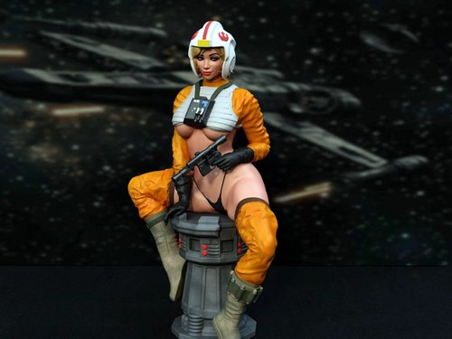 Modellino sexy space pilot - sexy,