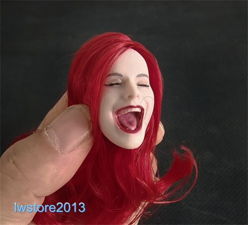Scultura testa rossa - , ragazza
