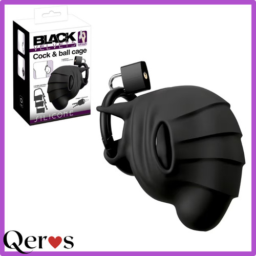 Cock ball cage di black - di,